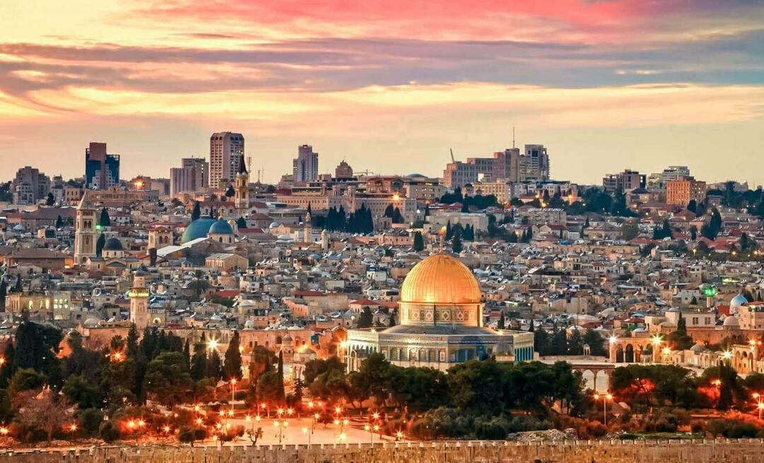 Miks on Jeruusalemm moslemite jaoks nii oluline? jeruusalemma ajalugu