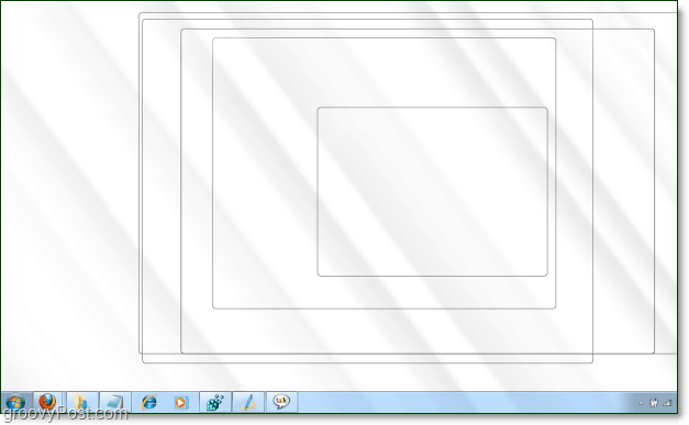 Windows 7 aero peek ekraanipilt
