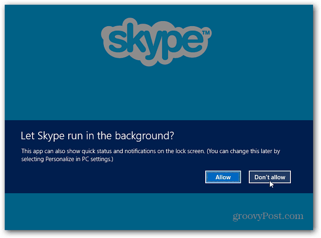Skype taustal