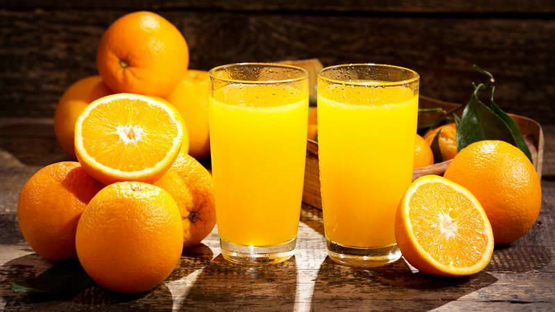 Apelsinimahla hommikusöögiks joomise kahju