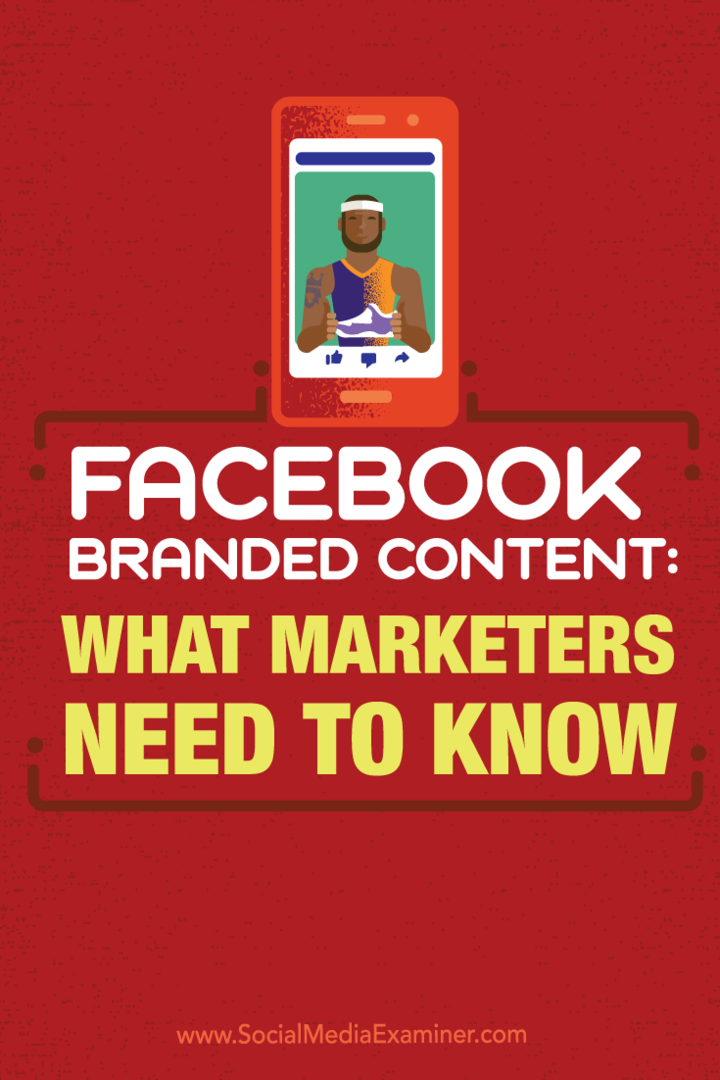 Facebooki kaubamärgiga sisu: mida turundajad peavad teadma: sotsiaalmeedia eksamineerija