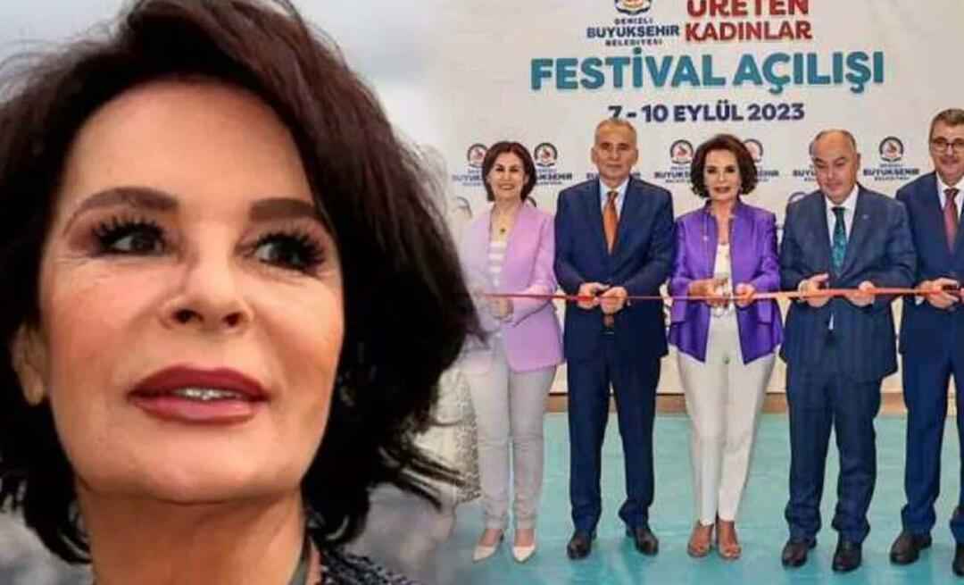 Avamine koos Hülya Koçyiğitiga! Denizli pealinna omavalitsuse produktiivsete naiste festivalil...