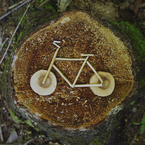 Jalgrataste disain puidul