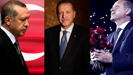 Ühele kuulsale kunstnikule, president Erdoğanile, üllatus-sünnipäeva tähistamine