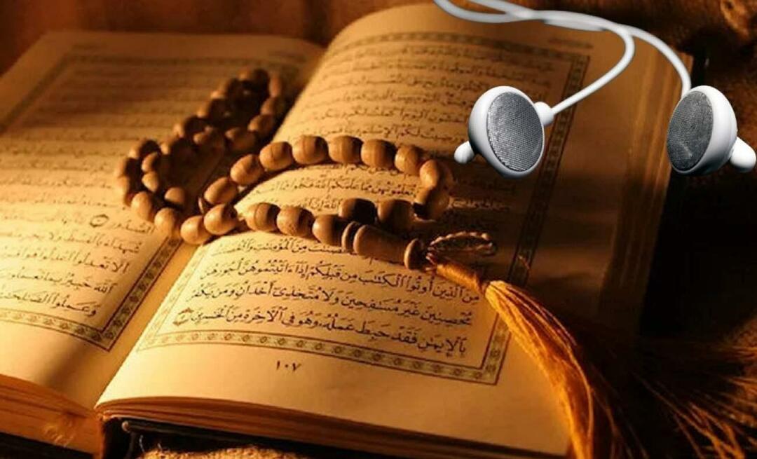 Kas Koraani saab kuulata televiisorist, raadiost või telefonist? Kas minu hatimi saab teha lihtsalt kuulates?