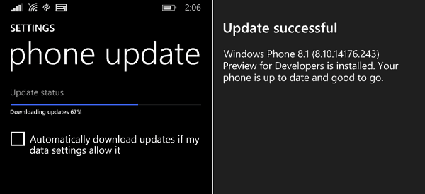 Microsoft värskendab Windows Phone 8.1 arendajatele