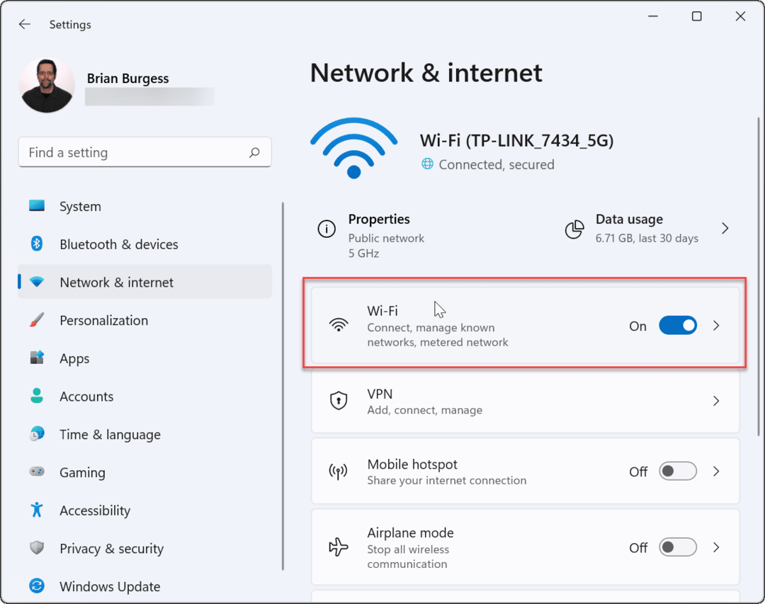 DNS-i muutmine Windows 11-s