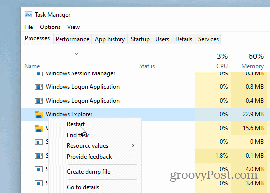 Vältige kiirsätete muutmist operatsioonisüsteemis Windows 11