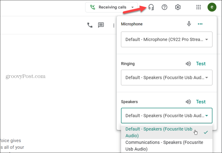 Kasutage arvutist helistamiseks Google Voice'i