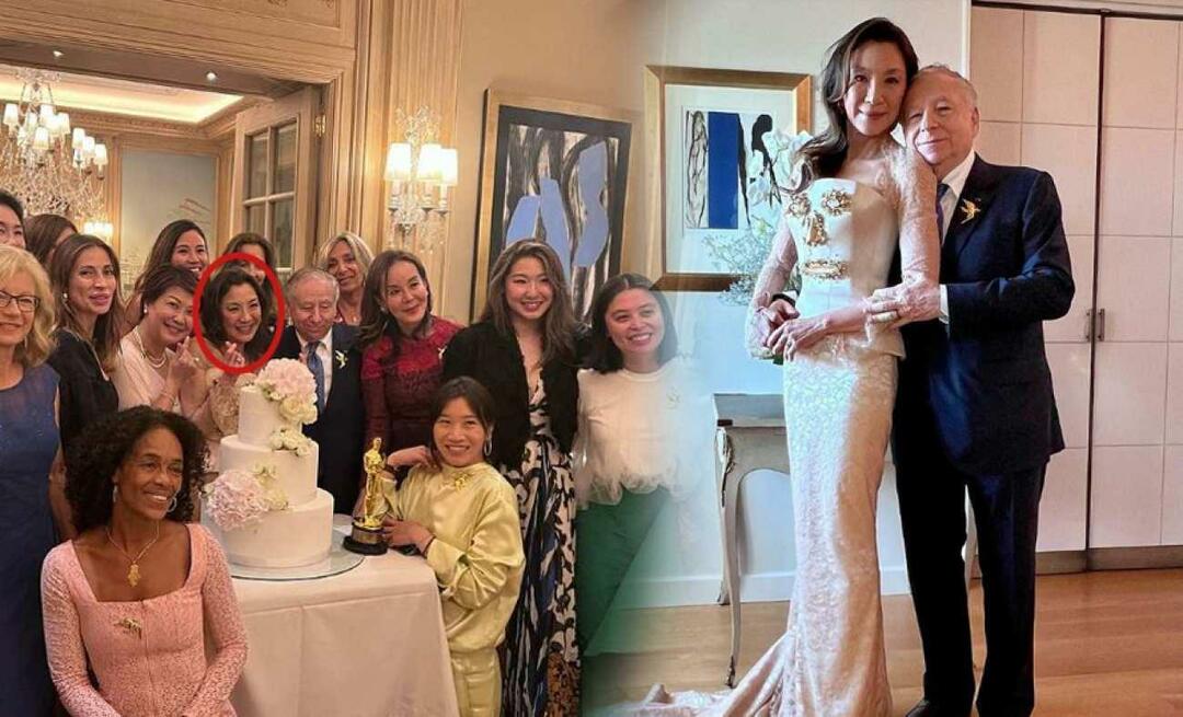 Abiellus 20 aastat hiljem! Kõigi pilgud on suunatud Michelle Yeohi veidrale pulmakleidile!
