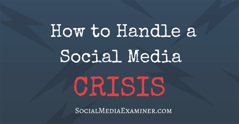 toime tulla sotsiaalmeedia kriisiga