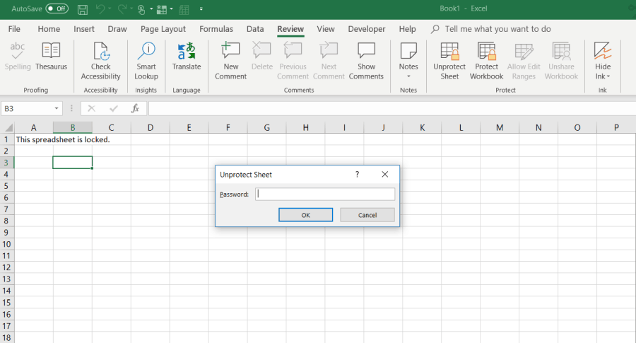 kaitsmata Exceli leht