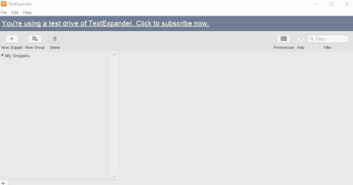 TextExpanderi loo koodilõik