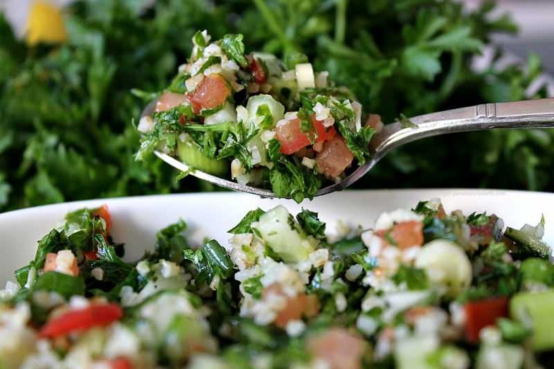 Kuidas teha Liibanoni salatit? Liibanoni salati valmistamine ...