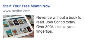 scribd facebooki reklaam