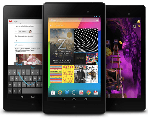 Google Nexus 7 tahvelarvuti