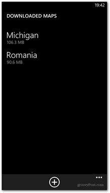 Windows Phone 8 saadaolevad kaardid