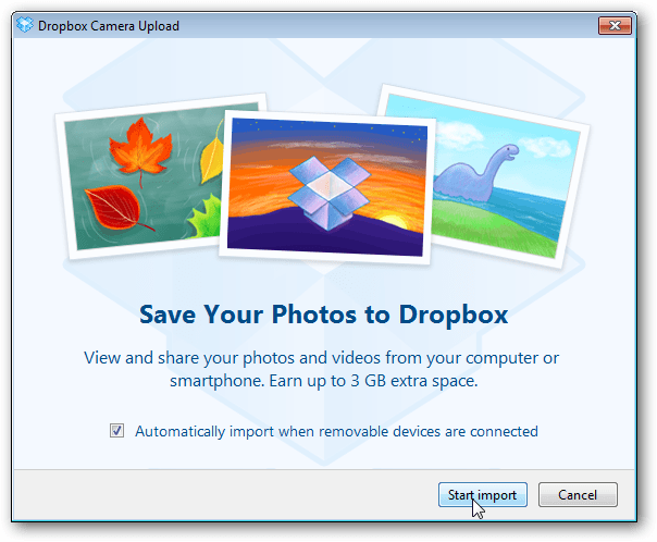 Dropbox pakub 3Gigi vaba ruumi uue foto sünkroonimise funktsiooni kasutamiseks