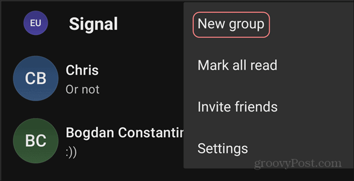 WhatsApp to Signal Groups uus