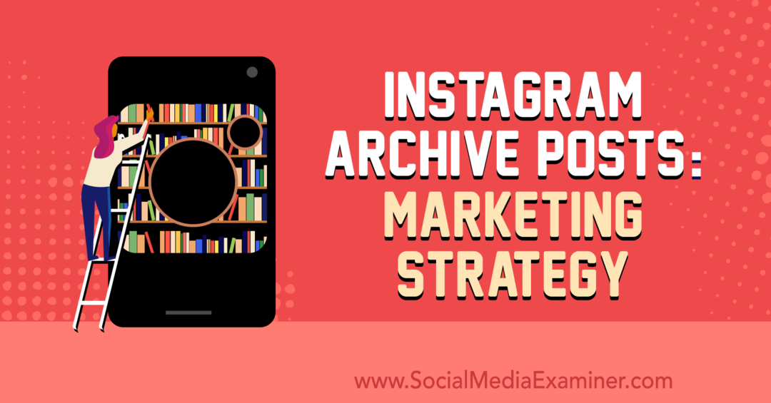 Instagrami arhiivi postitused: Jenn Hermani turundusstrateegia sotsiaalmeedia eksamineerija juures.