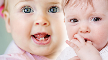 Mis on hea imikute hammaste puhastamiseks? Millised on sümptomid, millal esimene hammas välja tuleb? palavik ...