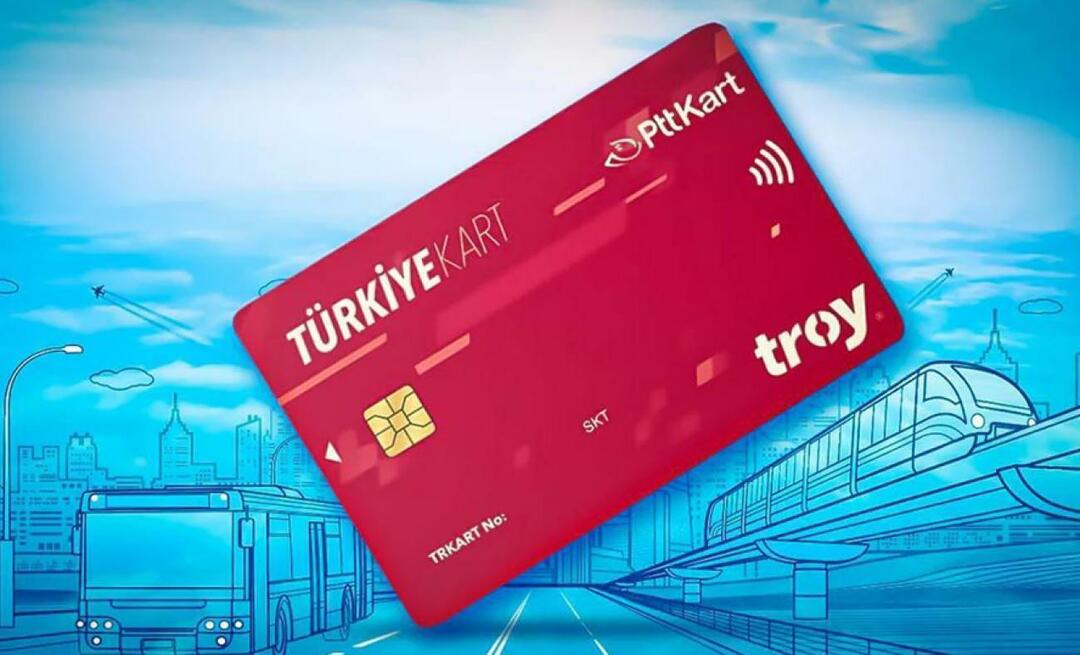 Mis on Türkiye Card? Kust osta Türkiye kaarti? Mida teeb Türkiye Card?