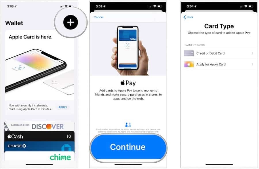 Apple Pay on seadistatud iPhone'is