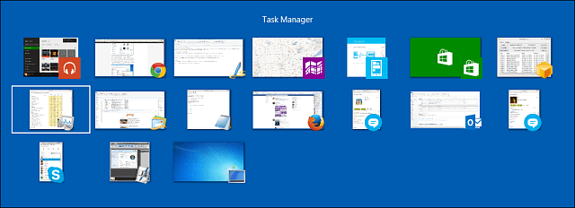 Kuidas vahetada ülesandeid Windows 8.1 kaasaegses liideses