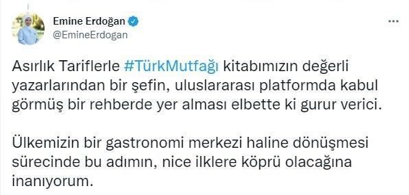 Emine Erdogan Türgi köök igivanade retseptidega