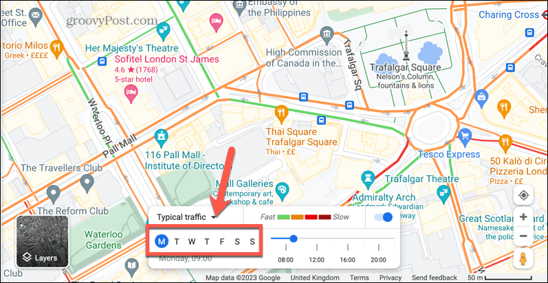 google mapsi tavaline liikluspäev
