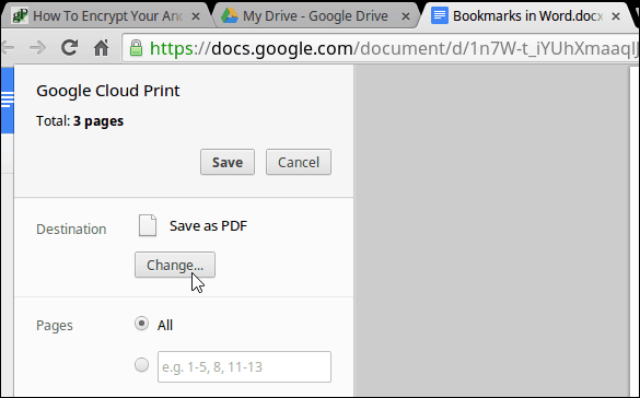 Printeri Chromebooki vahetamine