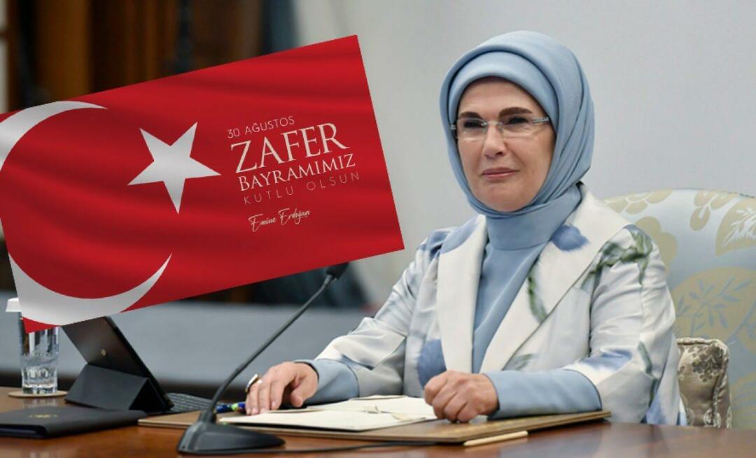 30. augusti võidupüha jagas Emine Erdoğan: 