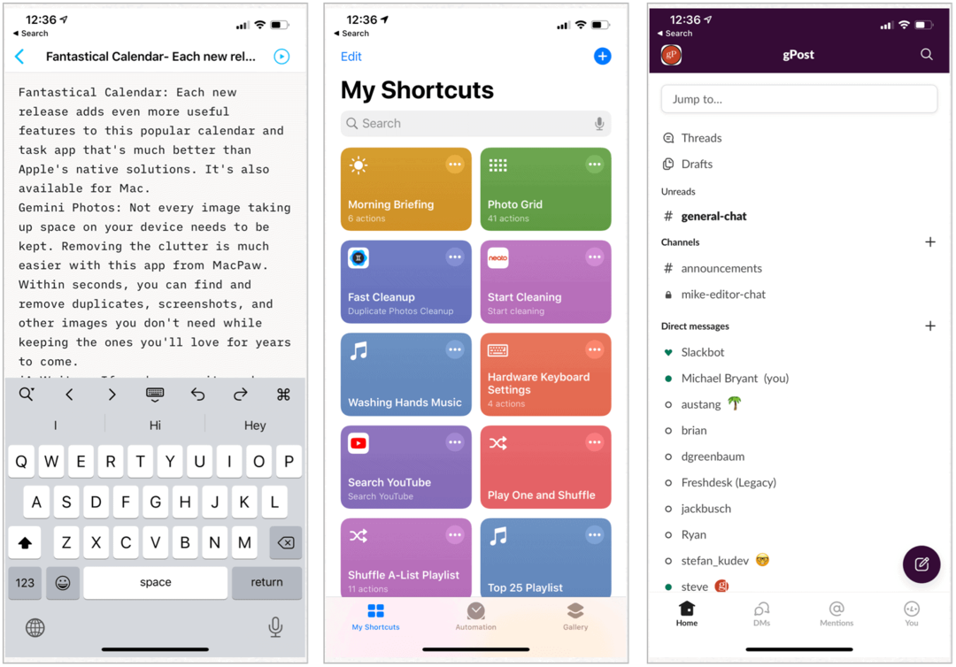 2020. aasta GroovyPosti juhend parimatele iOS-i rakendustele, mida peaksite kasutama