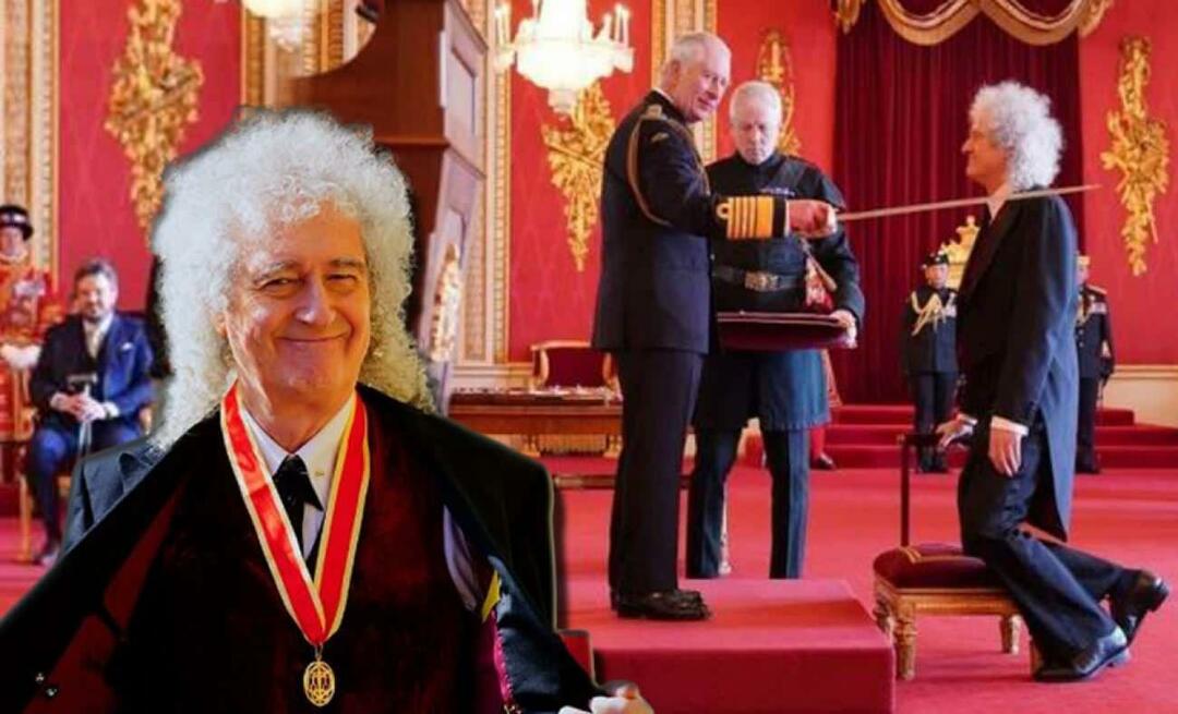 Queeni kitarrist Brian May on saanud nimeks 