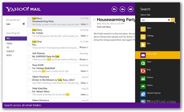 Yahoo Mail saab uuendatud, värskendatud Androidi, iOS-i ja Windowsi rakendusi