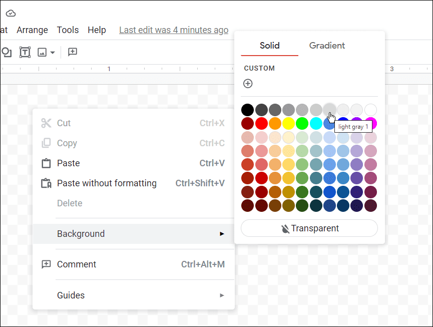 vali kaardi värv, kuidas google docsis kaarte teha