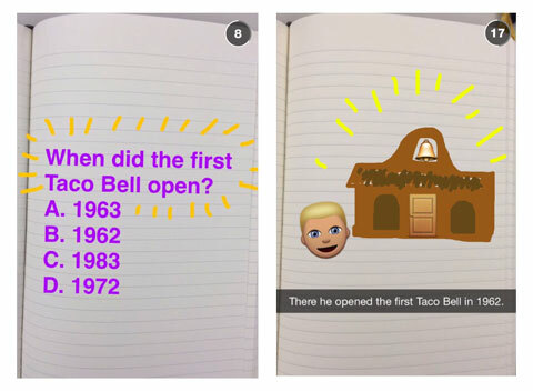 taco bell snapchat pildid