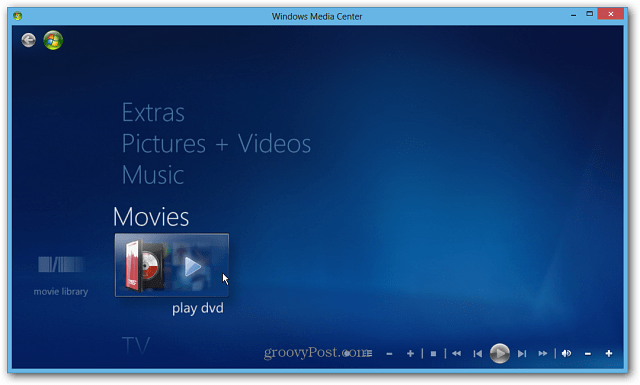 Tasuta programmid, mis viivad DVD-taasesituse Windows 8-ni