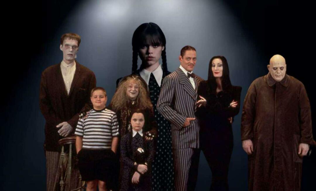 Mis on Addams Family järje kolmapäeva süžee, kes on näitlejad?