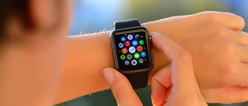 Kuidas muuta rakenduse ikoonid oma Apple Watchi avaekraanil samaks