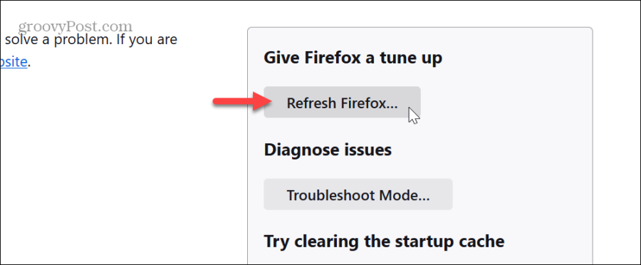 Vähendage Firefoxi mälukasutust 