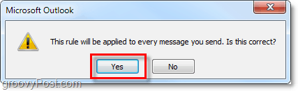 rakendab reeglit kõigile Outlook 2010 sõnumitele