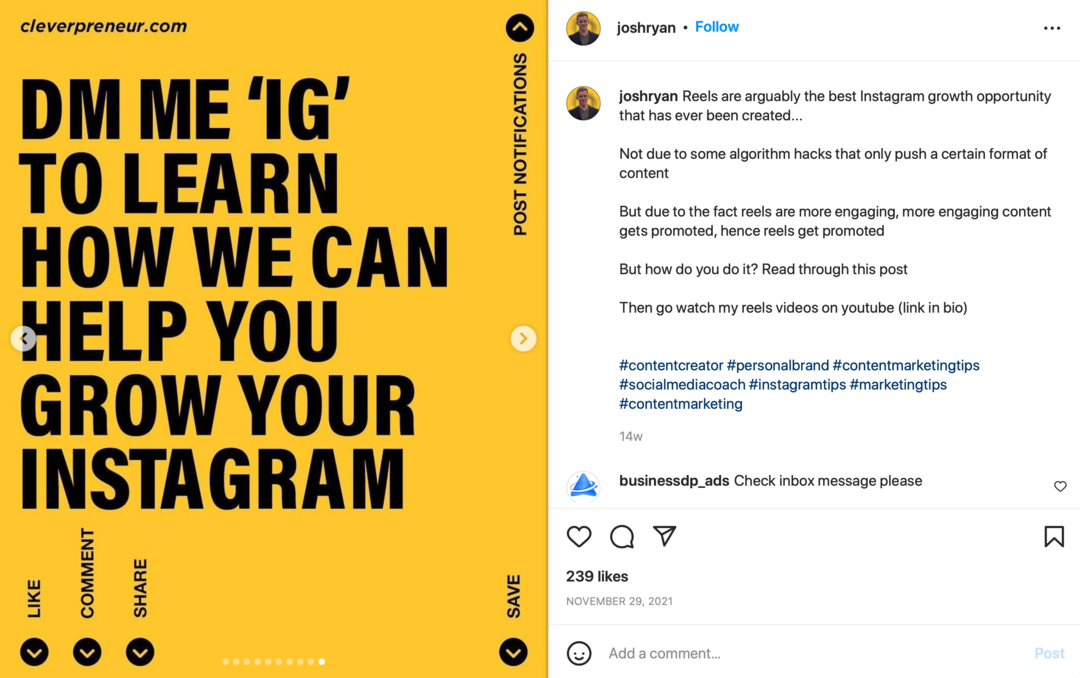 Instagrami kasvatamine pärast seda, kui see toob kaasa: sotsiaalmeedia uurija