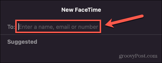 facetime mac enter kontakt