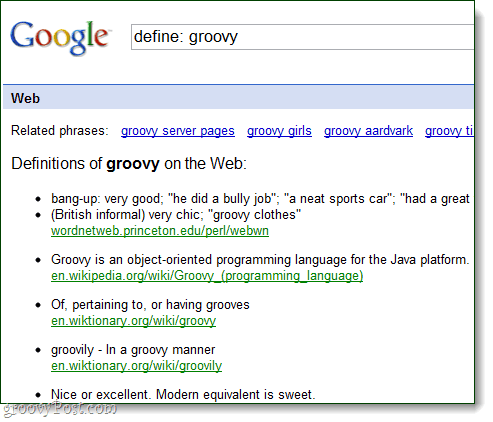 google'i sõnastik