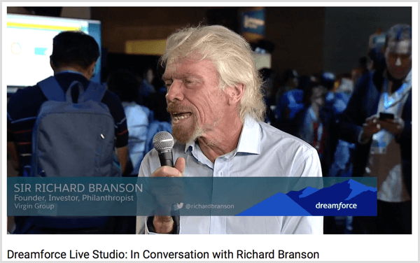 dreamforce richard bransoni intervjuu näide