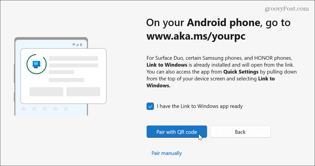 Kuidas telefonilingi abil fotosid Androidist Windows 11-sse teisaldada