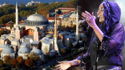 USA laulja Della Miles toetab Hagia Sophia jumalateenistuste avamiseks