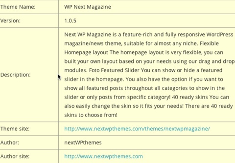 WordPress teema detektor
