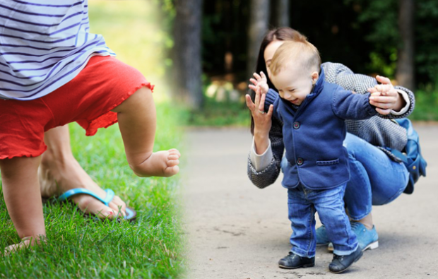Kõndimisharjutused väikelastele
